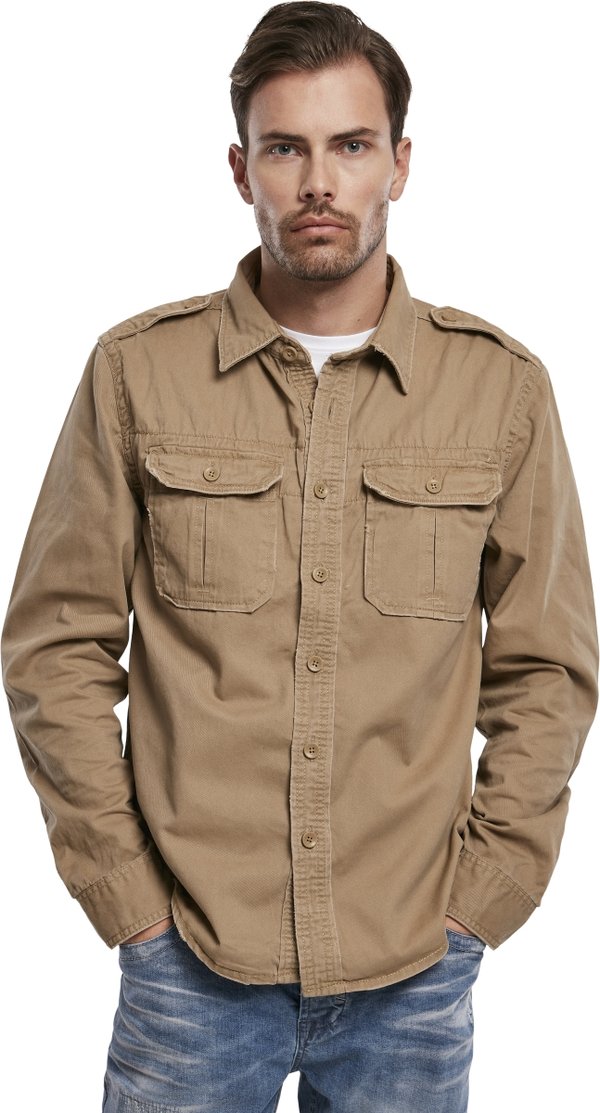 VINTAGE  - Hemd - Camel