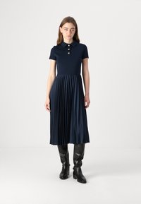 Tommy Hilfiger MIXDRESS - Abito a camicia - dark night navy