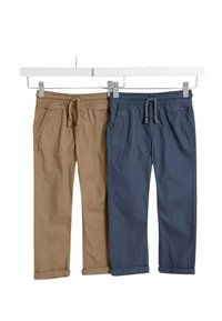 Marks & Spencer 2 PACK PURE COTTON - Broek - brown mix