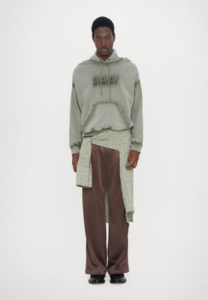 AVAVAV CUT HOODIE UNISEX - Sweatshirt - green