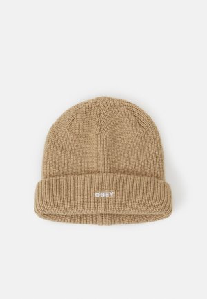 Obey Clothing FUTURE BEANIE UNISEX - Muts - irish cream