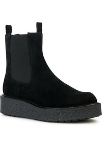 Geox Botines de cuña - black