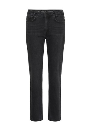 My Essential Wardrobe STRAIGHT - Sirgete säärtega teksad - black retro wash