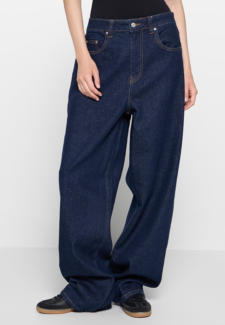 Only Baggy jeans donkerblauw Only Baggy jeans donkerblauw