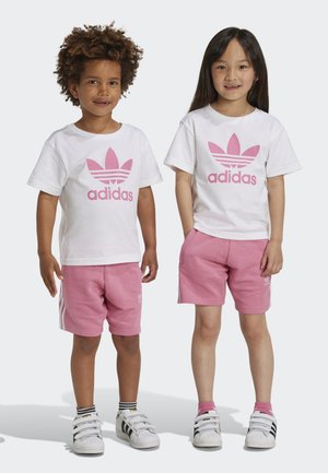 adidas Originals ADICOLOR KIDS - T-shirt con stampa - rose tone   white