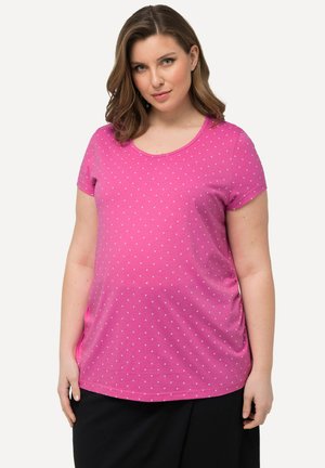 GROSSE GRÖSSEN 2ER-PACK - T-shirt print - pink fuchsia