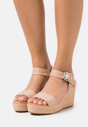 Sandalias de tacón - nude