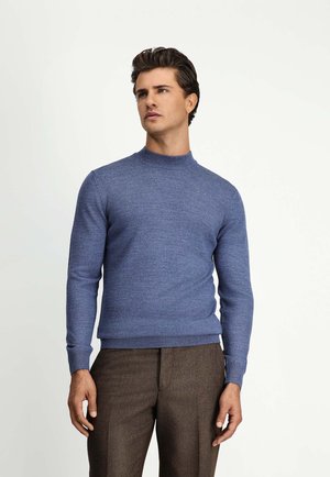 REGULAR FIT  - Strickpullover - indigo melange