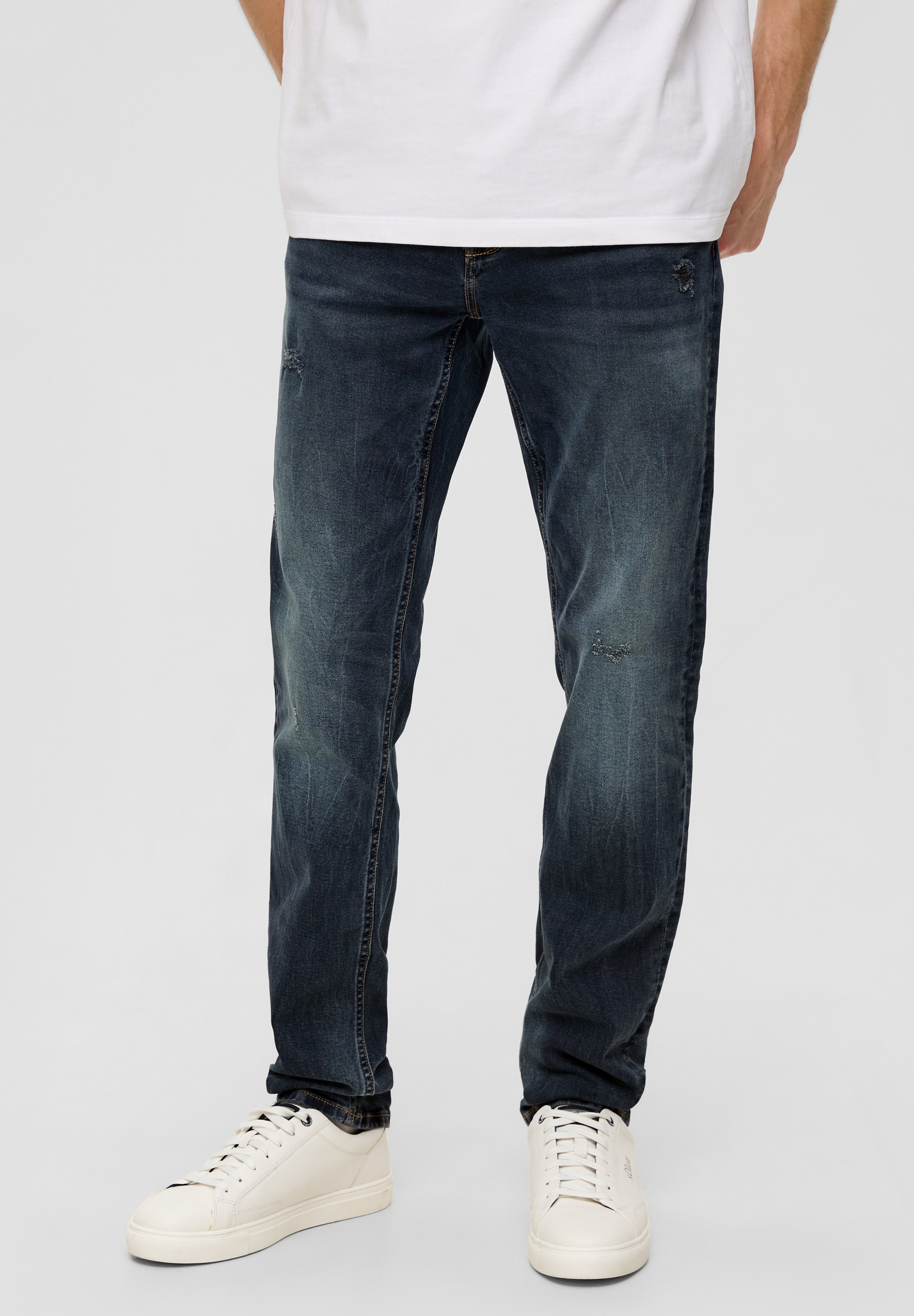 s.Oliver Jeans Lunghi, Blu Verde, 32W x 30L Uomo