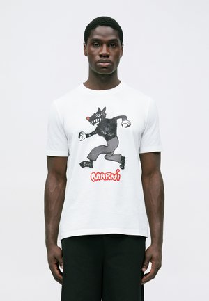 Print T-shirt - white