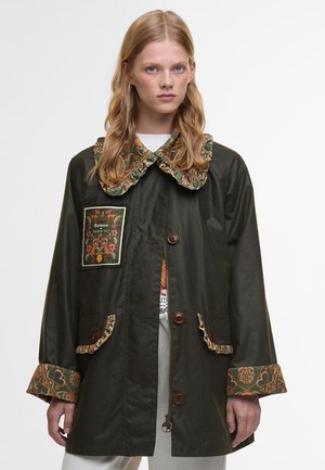 Barbour BARBOUR FARM RIO MARIA-CLARA WAX JACKET - Parca - green