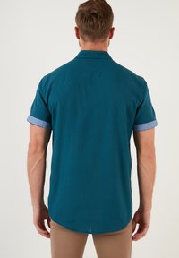 Buratti REGULAR FIT - Overhemd - petrol blue