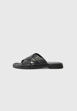 PREMIUM - Pantolette flach - black