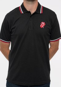 Paradiso Clothing THE ROLLING STONES CLASSIC TONGUE UNISEX - Polo shirt - black
