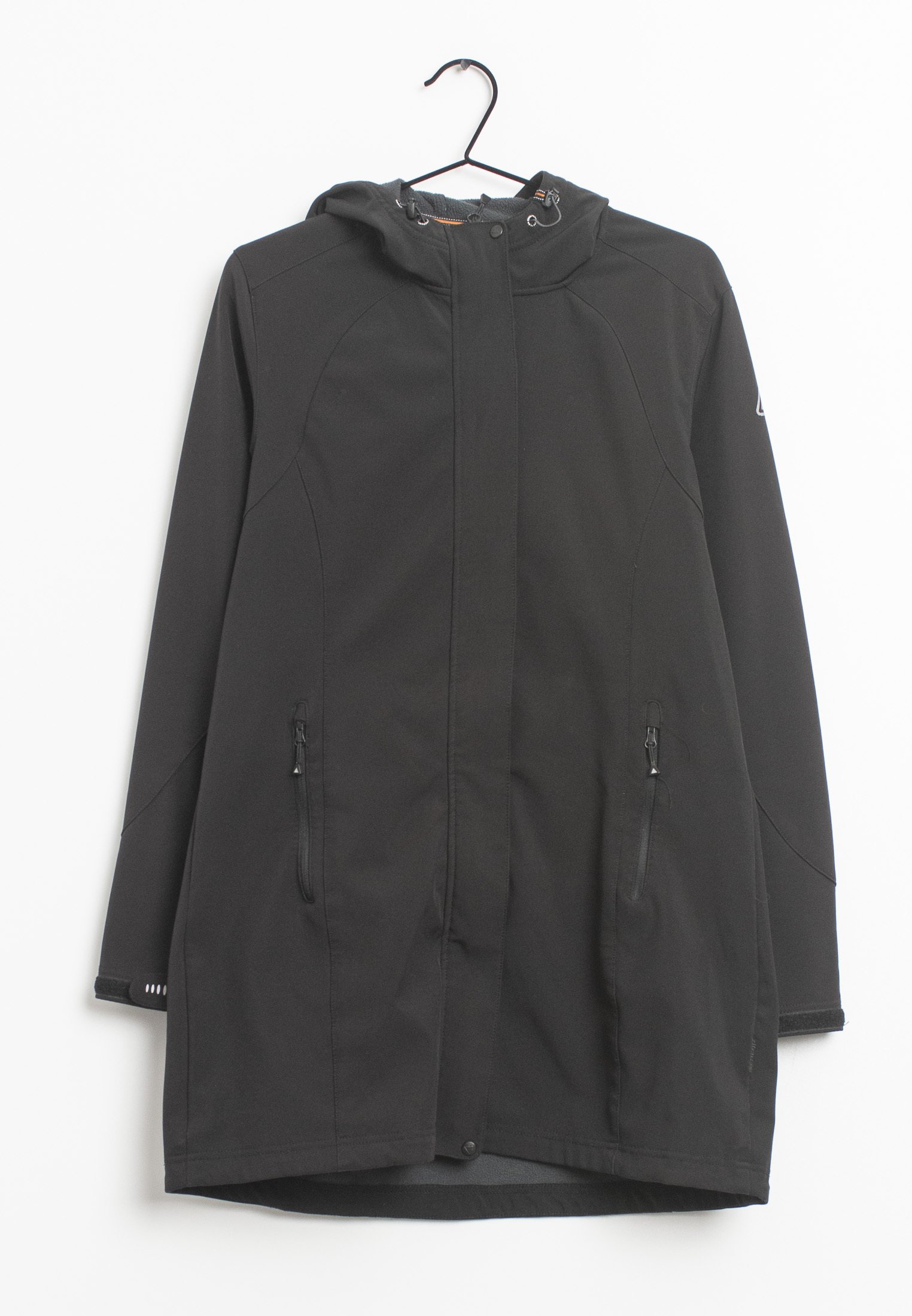 Icepeak Kort kappa / rock - black/grå - Zalando.se