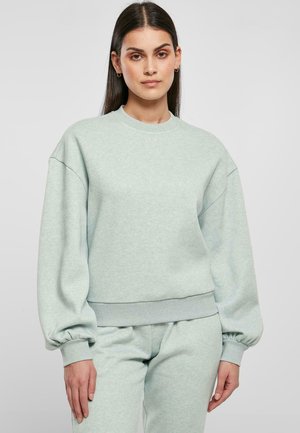 Urban Classics MELANGE CREWNECK - Sweatshirt - salvia melange