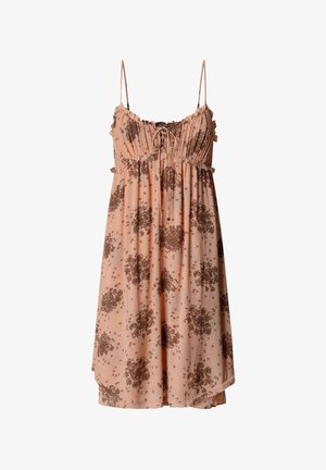 Pepe Jeans, PEPE JEANS MIDI DRESS W11 FEDERICA DRESS - Vestido informal - pastel orange