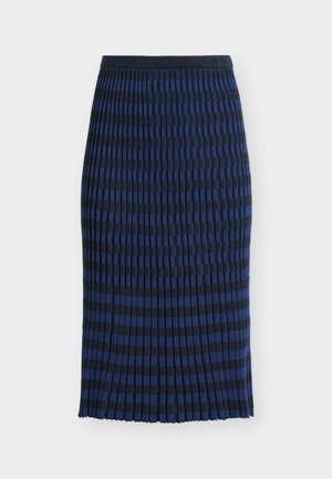 Calvin Klein, PLAID SKIRT - sukňa v tvare A - estate blue