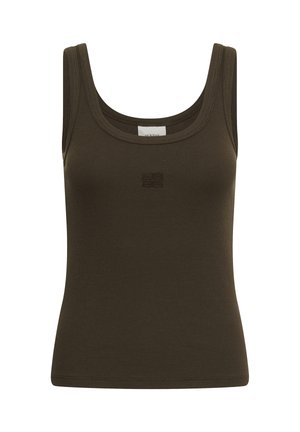Gestuz, GZDREW LOGO 2.0 - Débardeur - slate black