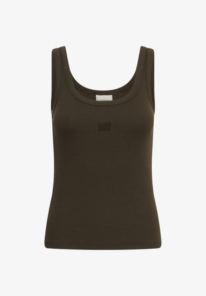 Gestuz, GZDREW LOGO 2.0 - Débardeur - slate black