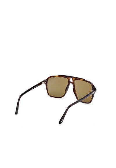 Tom Ford AUTARI - Sluneční brýle - dark avana dark green