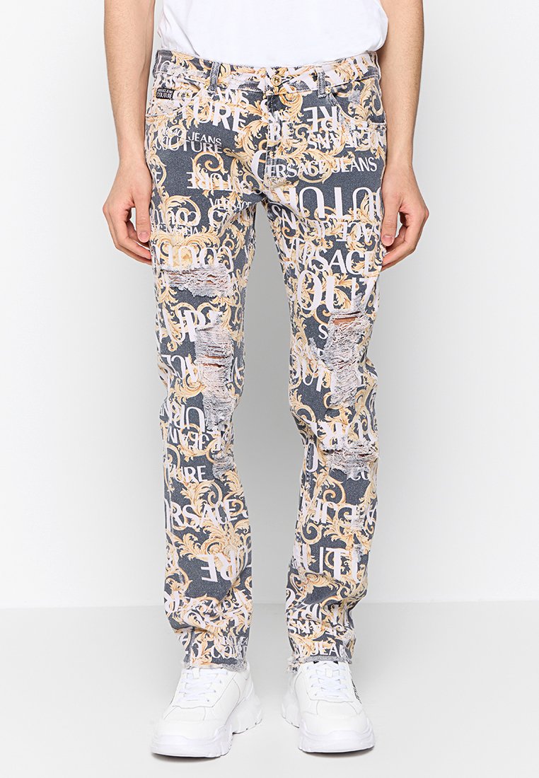 Versace Jeans Couture Slim fit jeans meerkleurig