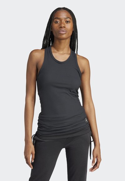 adidas by Stella McCartney RIBBED - Top - black