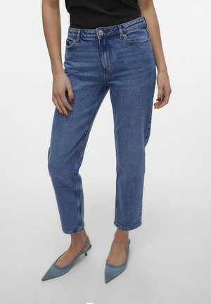 VMKYLA  - Egyenes szárú farmer - medium blue denim