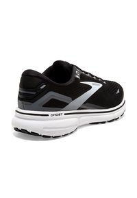 Brooks GHOST 15 - Hardloopschoenen voor op de weg - black blackened pearl white
