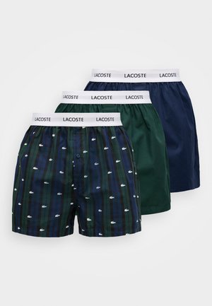 UNDERWEAR 3 PACK - Laiad bokserid - navy blue/sinople