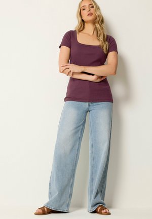 Long Tall Sally, TALL T-SHIRTS 2 PACK - T-shirt basic - burgundy