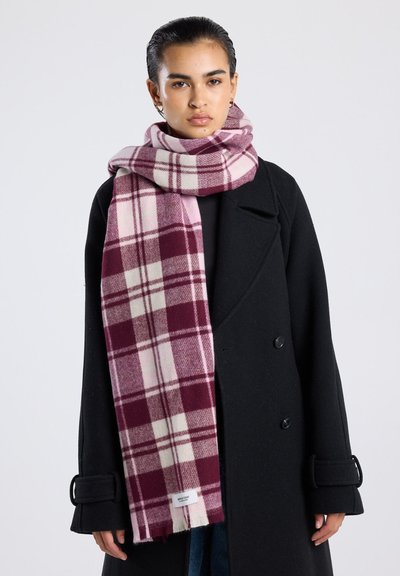 Barbour BLAIR TARTAN SCARF Scarf muted cabernet/lilac Zalando