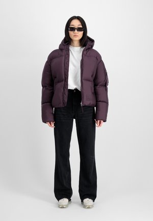 CLOUD PUFFER - Winter jacket - plum