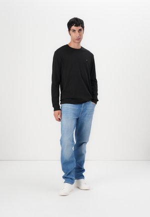 Tommy Jeans 2 PACK - T-shirt à manches longues - black/dark night navy