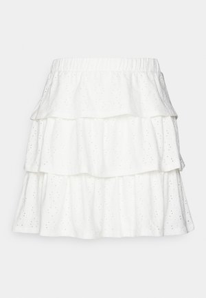 VIKAWA SHORT LAYER SKIRT - Miniskjørt - cloud dancer