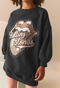 Next REGULAR FIT - Robe pull - rolling stones charcoal grey