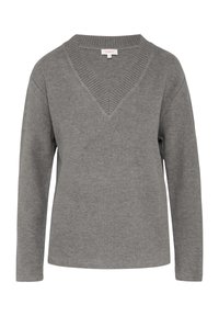 V-AUSSCHNITT - Pullover - graphit