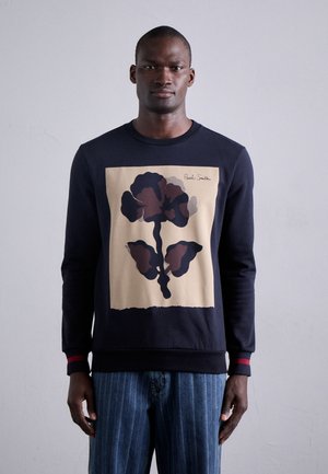WITH FLORAL PRINT - Pusa - black
