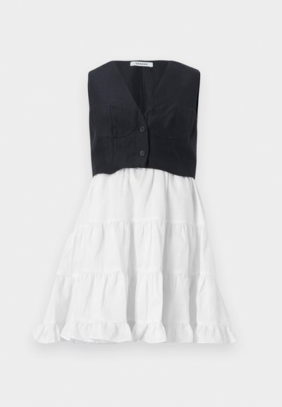 sandro ROBE - Φόρεμα ημέρας - noir/ecru