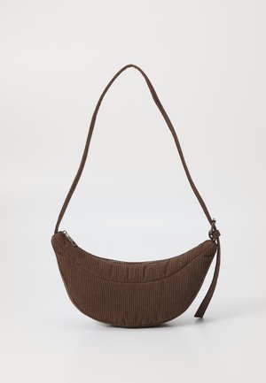 CORDUROY - Cross body bag - brown