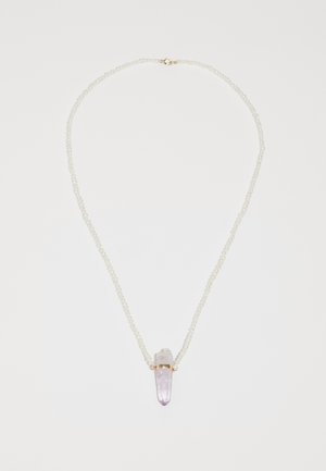 Jia Jia MINI VERACRUZ CHARM NECKLACE - Kaulakoru - white