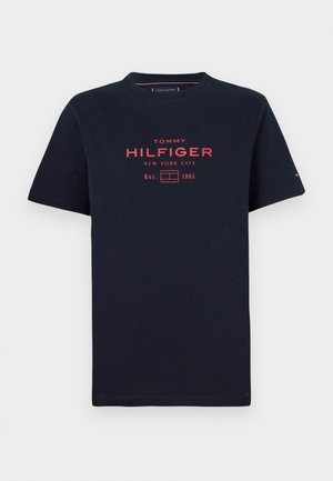 STACK GRAPHIC TEE - Camiseta estampada - desert sky