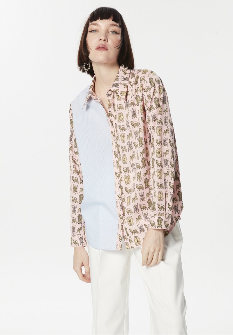Twist REGULAR FIT PATTERN MIX COMFORTABLE CUT - Hemdbluse - pink ...