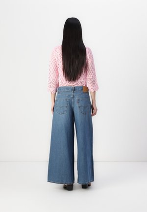 Pernera ancha - blue denim