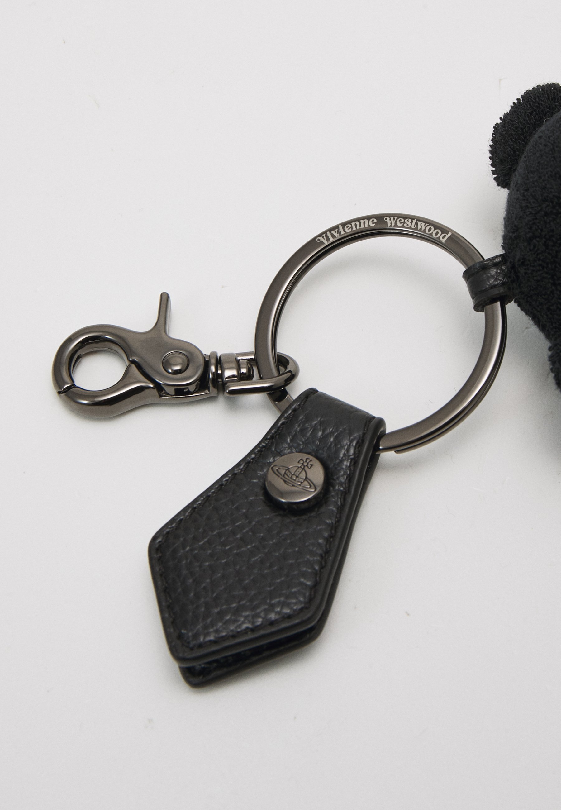 Vivienne Westwood TOWELLING TEDDY BEAR - Keyring - black