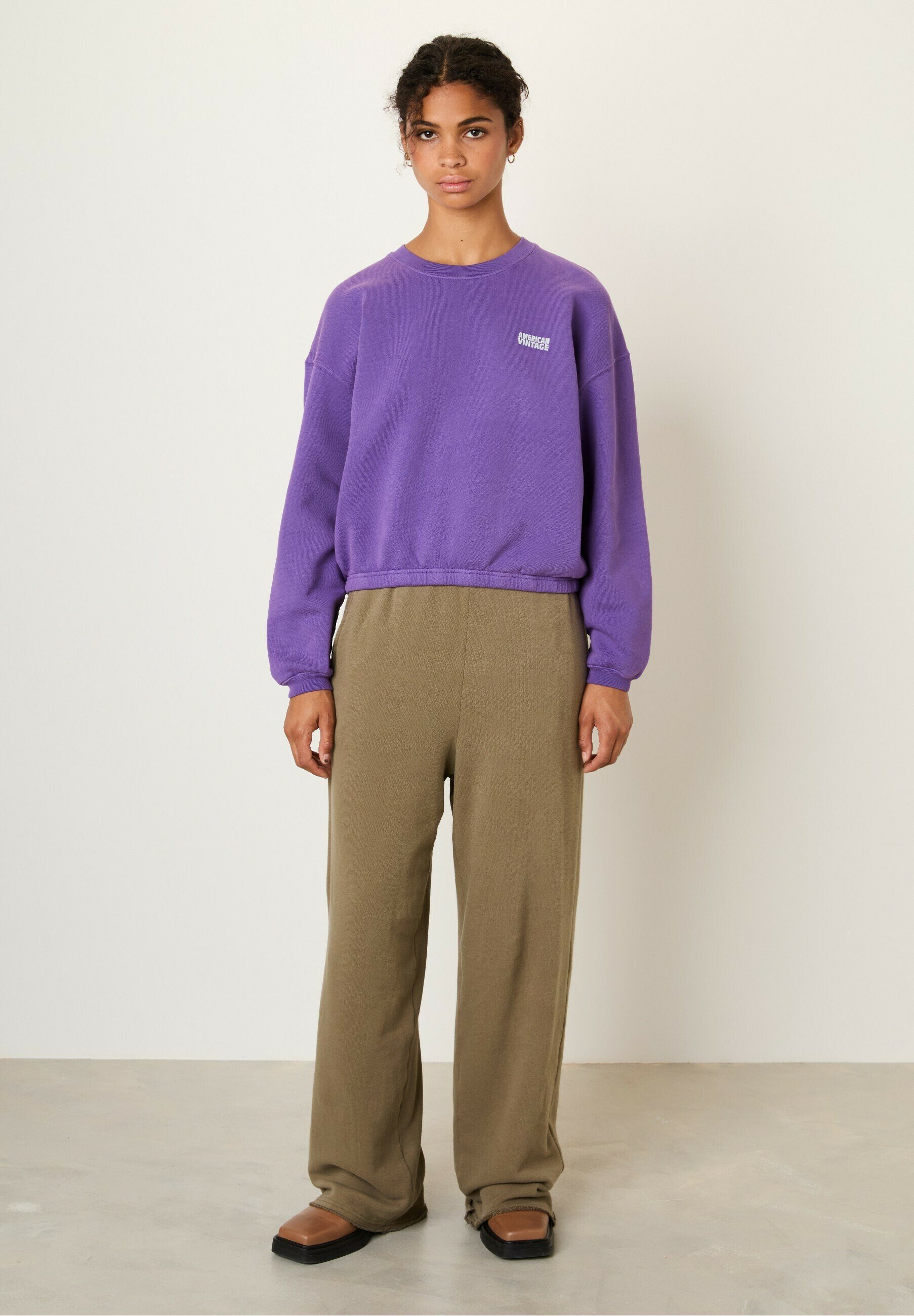 American Vintage IZUBIRD - Sweatshirt - cosmos vintage/purple