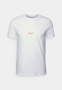V LOGO ARCH - Apdrukāts T-krekls - optic white
