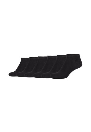 WOMEN SNEAKER 6 PACK - Chaussettes - black