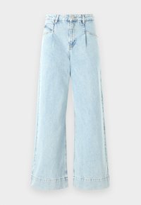 NMEMILIE WIDE LEG  - Wide Leg - light blue denim