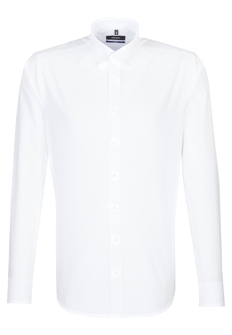 Chemise Homme Seidensticker - 100% Coton, Coupe Slim - Col Classique, Poignets Réglables - Pour Bureau Et Occasions